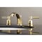 Kingston Brass KB8962DL 8" Widespread Bathroom Faucet, Polished Brass KB8962DL - alternate 2